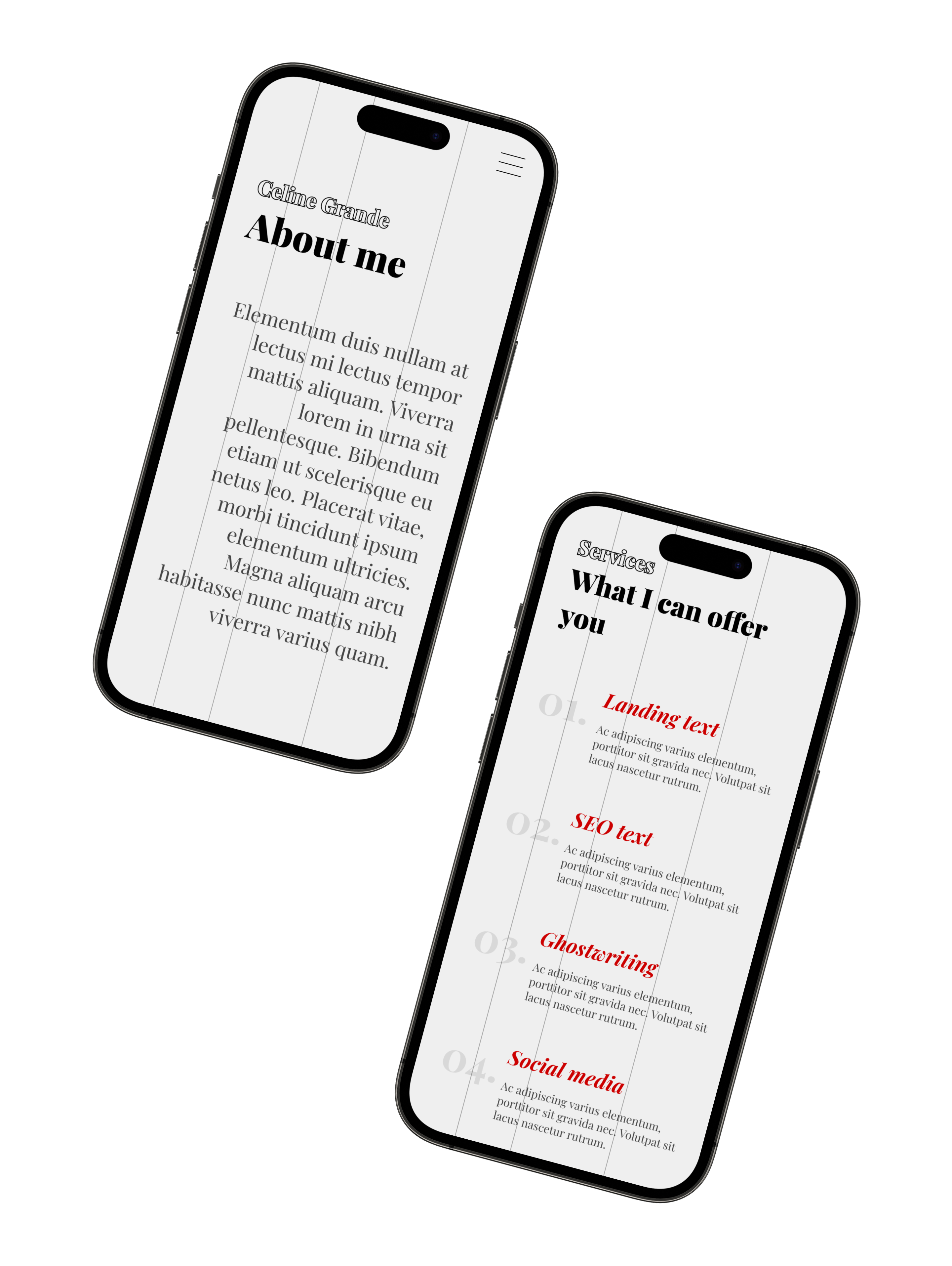 The website on mobile devices 2